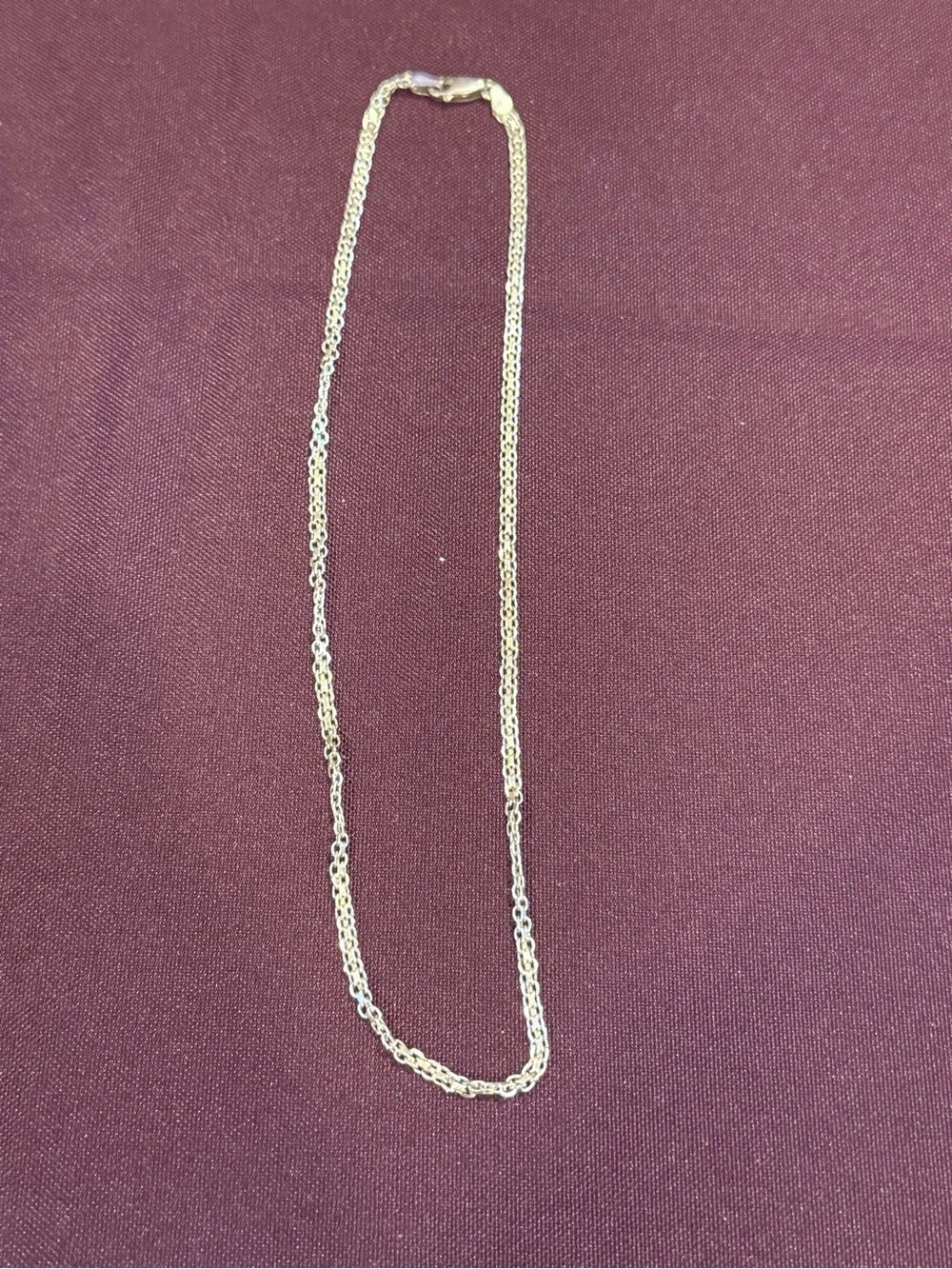 Vintage 925 Sterling Silver Italian Link Chain Necklace - Made in Italy - Lobste